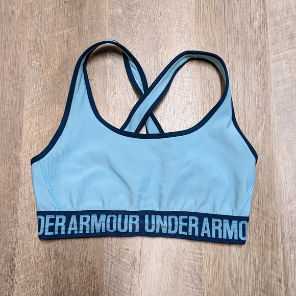 Under Armour Blue Sports Bra - Picture 1 of 5